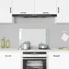 vidaXL Dosseret de cuisine Transparent 80x50 cm Verre trempé