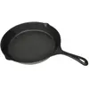vidaXL Poêle de gril Fonte 30 cm Ronde