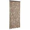 vidaXL Moustiquaire Beige et marron clair 90x220 cm Chenille