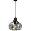 Freelight Suspension Aglio, Ø 28 cm, noir, métal