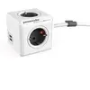 Bloc Cube Prises Allocacoc Power Cube USB Gris Allocacoc