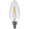 spl Ampoule Bougie Torsadée Led E14 C35 2w 160 Lm Clair