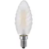 spl Ampoule Bougie Torsadée Led E14 C35 320 Lm Effet Dépoli
