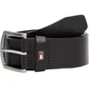 Ceinture - Tommy Hilfiger - New Denton - Cuir - Marron - 85 cm