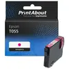 PrintAbout Cartouche compatible Epson T055 (C13T055340) - Magenta