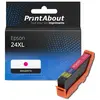 PrintAbout huismerk Inktcartridge 24XL (C13T24334012) Magenta Hoge cap...