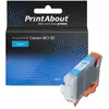 PrintAbout Cartouche compatible Canon BCI-5C - Cyan
