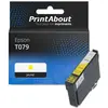 PrintAbout Cartouche compatible Epson T079 (C13T07944010) - Jaune
