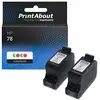 PrintAbout Cartouche compatible HP 78 (C6578A) - 3-couleurs - Multipack