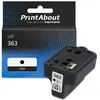 PrintAbout huismerk Inktcartridge 363 (C8721EE) Zwart Geschikt voor HP