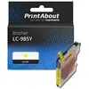PrintAbout Cartouche compatible Brother LC-985Y - Jaune