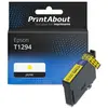 PrintAbout Cartouche compatible Epson T1294 - Jaune