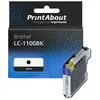 PrintAbout Cartouche compatible Brother LC-1100BK - Noir
