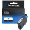 PrintAbout Cartouche compatible Epson T1282 - Cyan