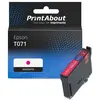PrintAbout Cartouche compatible Epson T071 (C13T071340) - Magenta