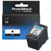 PrintAbout Cartouche compatible HP 56 (C6656AE) - Noir