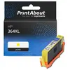 PrintAbout Cartouche compatible HP 364XL (CB325EE) - Jaune - Grande capacité