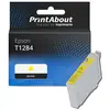 PrintAbout Cartouche compatible Epson T1284 - Jaune
