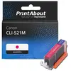 PrintAbout Cartouche compatible Canon CLI-521M - Magenta