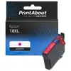 PrintAbout Cartouche compatible Epson 18XL (C13T18134012) - Magenta - Grande capacité