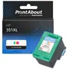 PrintAbout Cartouche compatible HP 351XL (CB338EE) - 3-couleurs - Grande capacité
