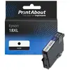 PrintAbout Cartouche compatible Epson 18XL (C13T18114012) - Noir - Grande capacité
