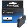 PrintAbout Cartouche compatible Epson C13T061140 - Noir