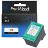 PrintAbout Cartouche compatible HP 343 (C8766EE) - 3-couleurs