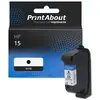 PrintAbout Cartouche compatible HP 15 (C6615DE) - Noir