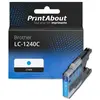 PrintAbout Cartouche compatible Brother LC-1240C - Cyan