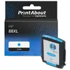 PrintAbout Cartouche compatible HP 88XL (C9391AE) - Cyan - Grande capacité