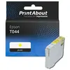 PrintAbout Cartouche compatible Epson T044 (C13T044440) - Jaune