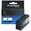 PrintAbout Cartouche compatible HP 711 (CZ133A) - Noir