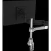 R-Go Bras d'ecran unique Caparo kit de montage - pour ecran LCD - argent