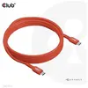 CLUB3D CAC-1513 CÂBLE USB 3 M USB 2.0 USB C ORANGE