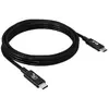 CLUB3D CAC-1575 câble USB USB4 Gen 2x2 2 m USB C Noir