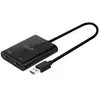 club3D CSV-1474 1+2 ports Switch USB 3.0 44096 x 2160 pixels noir
