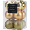 Home & Styling collection EHL - Ensemble de 12 boules de Noël, ø 6 cm