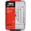 Van der Meulen Set de 4 plats à griller 34x23x2,5cm