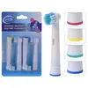 Merkloos / Sans marque 4x Brossettes de rechange universelles pour brosse a dent électrique