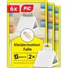 PIC Piège à Mites des Vêtements Paquet de Trois = 6 - Produit Anti Mit...