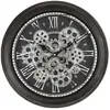 SEGNALE Home Styling - Horloge murale, loft, avec mécanisme visible