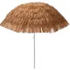 WADIGA Parasol à franges raphia diamètre 180cm