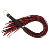Fetish Collection - Flogger 64 cm - Rouge et Noir