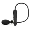 Anal Collection - Godemichet Gonflable avec Pompe 14,5 cm - Noir