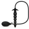 Anal Collection - Godemichet Gonflable avec Pompe 20 cm - Noir