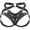 No-Parts - Blake Harnais Strap-on - Noir