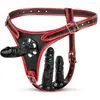 Fetish Collection - Triple Dildo Strap-On Harness