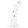 Dildo Collection - Blossom Bliss - Dildo moyen avec des fleurs bleues
