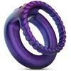 Hueman - Jupiter Anneau vibrant pour pénis et testicules - Violet